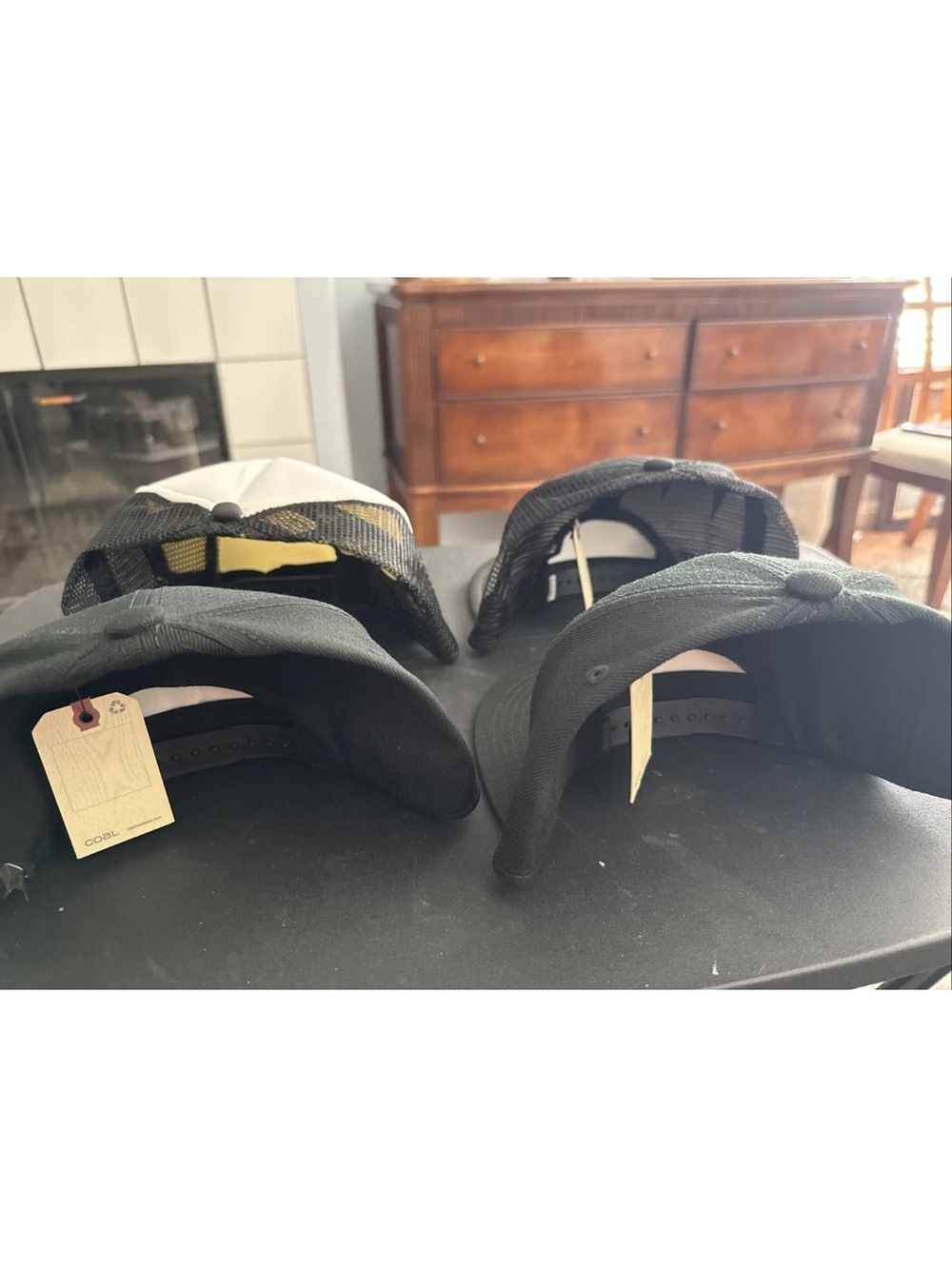 Brand New 4 Hat Bundle, All SnapBack, 2 Truckers Hats, 2 Solid Black - Picture 6 of 13